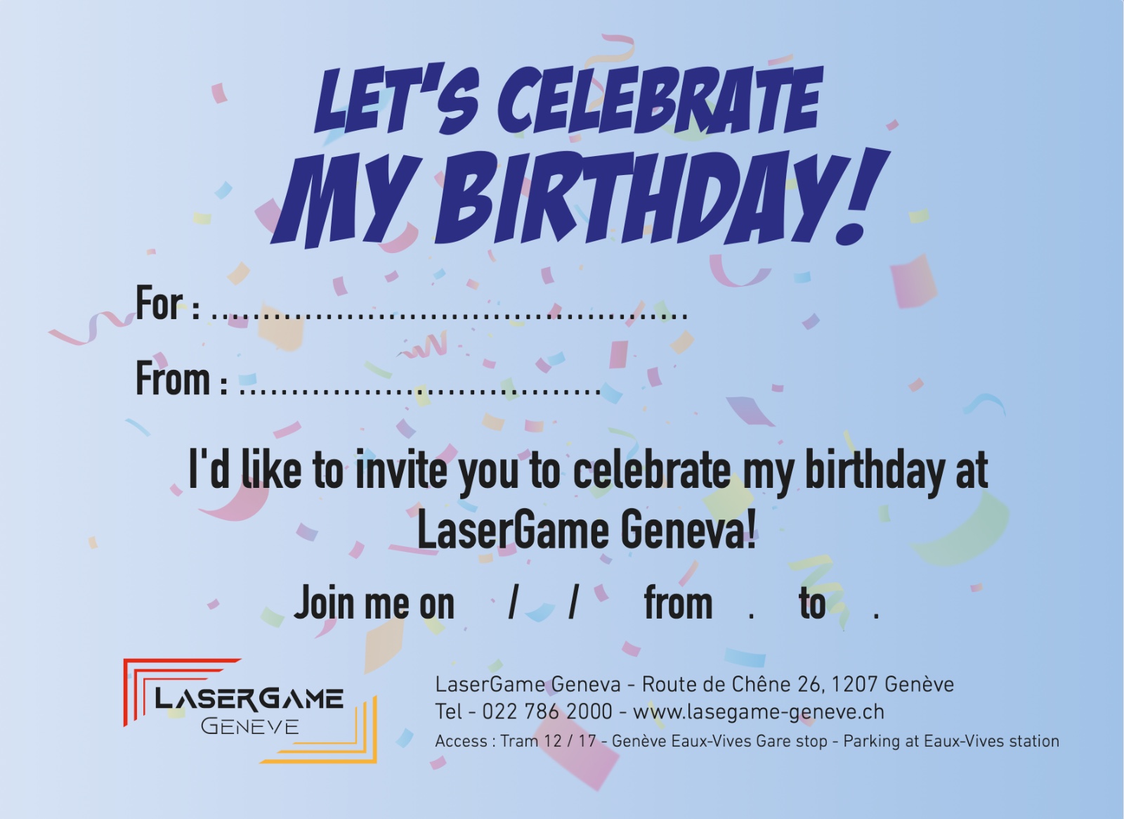 Invitation card