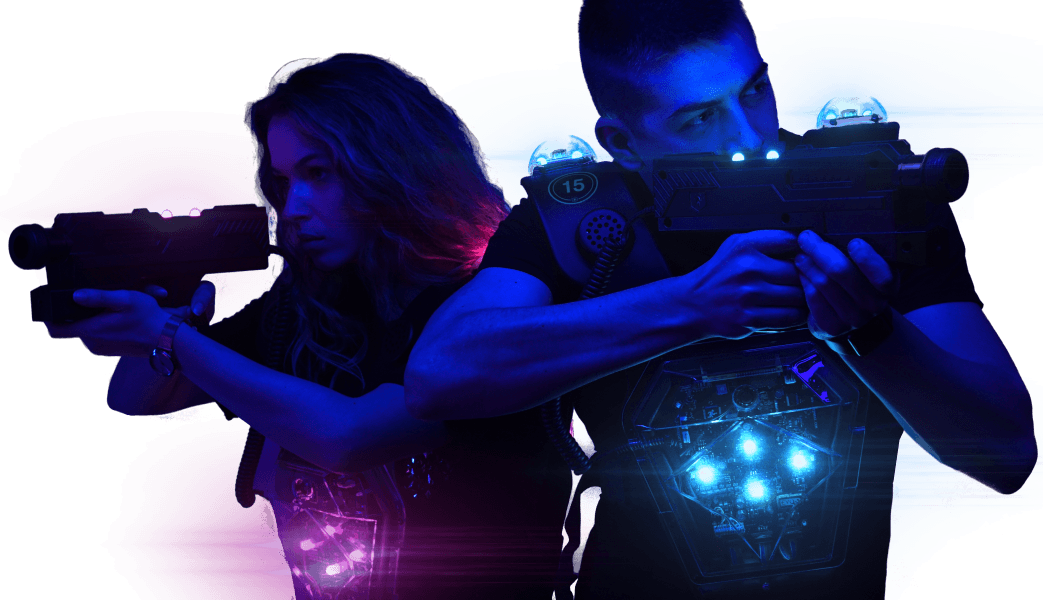 2-player laser tag